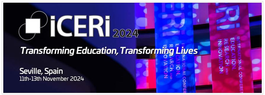 ICERI2024 – 17th International Conference of Education, Research and Innovation (Seville, Spain)