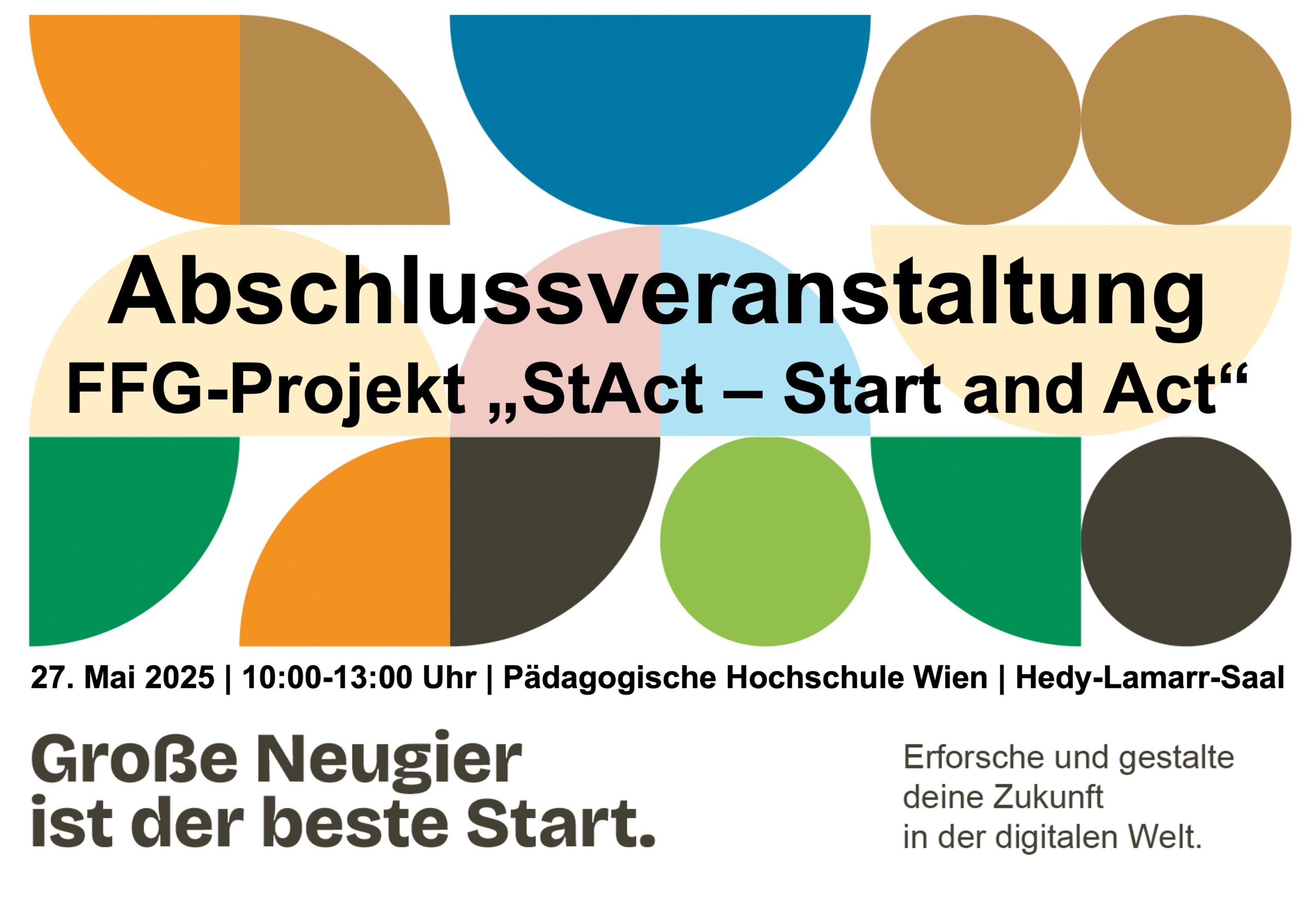 Bildungsprojekt „StAct“ lädt zur Abschlussveranstaltung